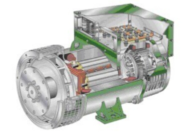 阿坝发电机内部结构图